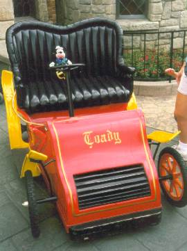 Mickey and Toad Car