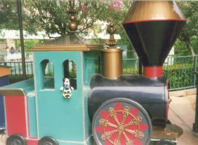 Mickey and Train
